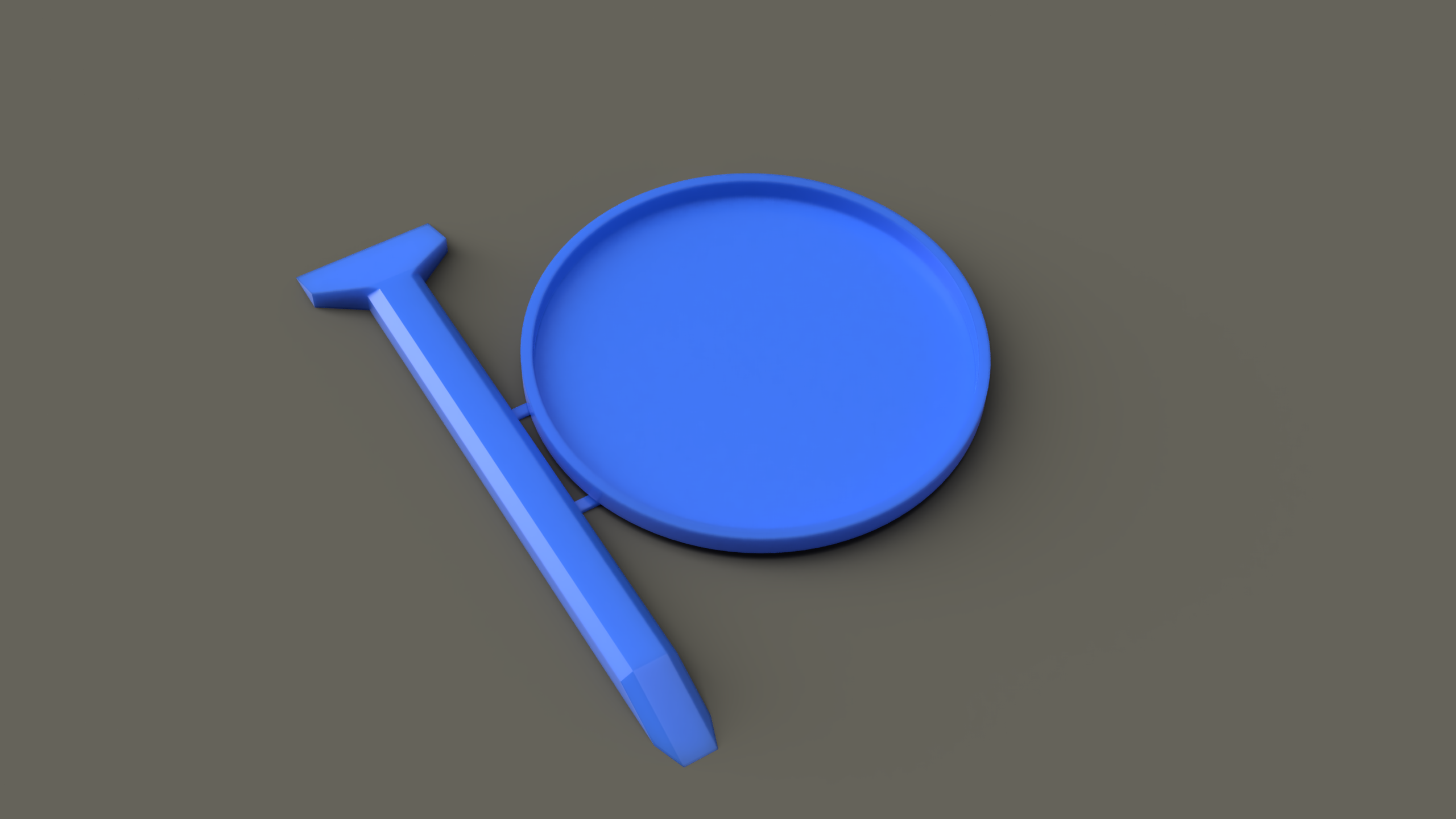 Small epoxy tray and twist off applicator.