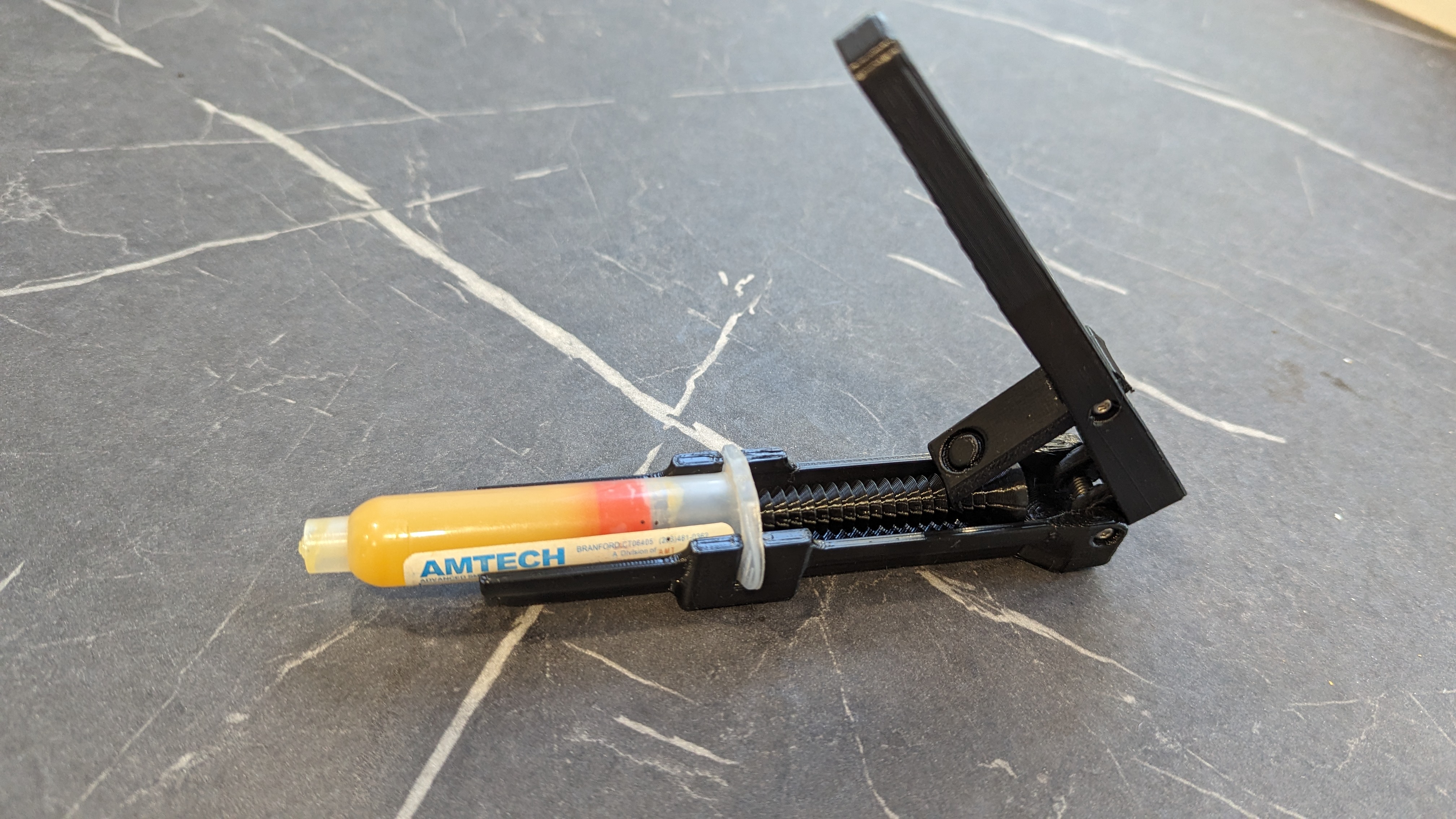 Flux and Solder Paste Dispenser - Torsion Spring Version
