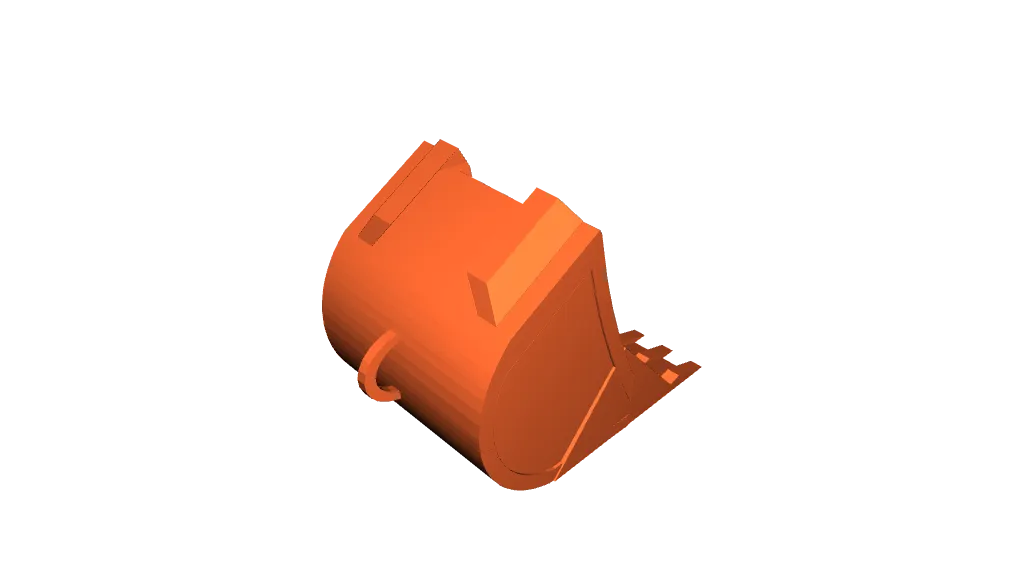 Mini Dig Bucket by BluEyeSamurai | Download free STL model | Printables.com