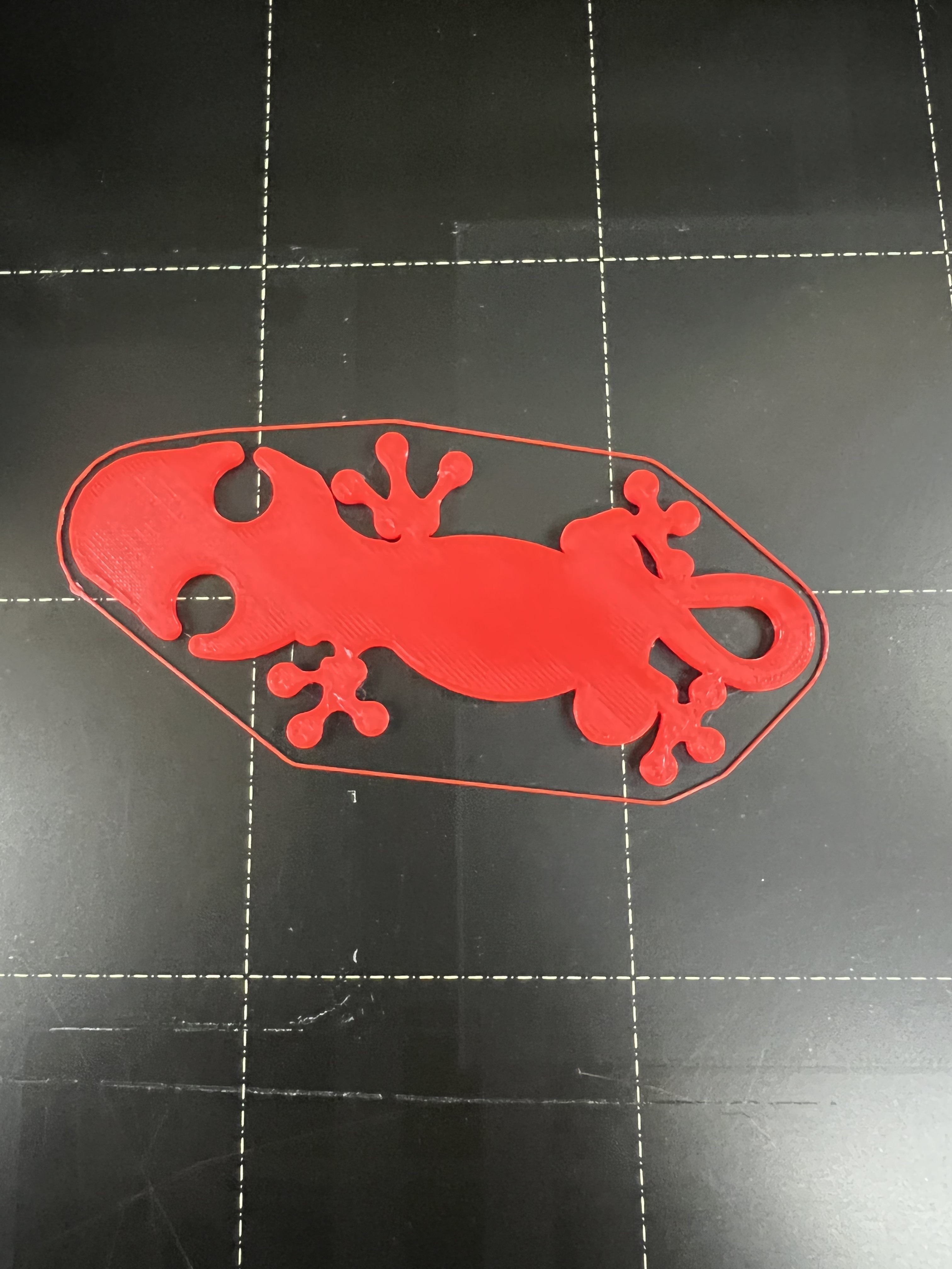 Gecko EarBud Holder - Sliced