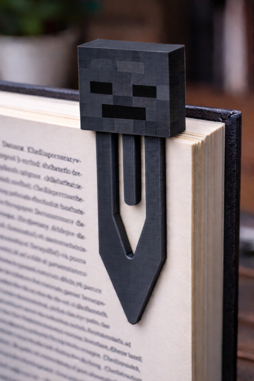 Wither skeleton Bookmark needs flipped no supports