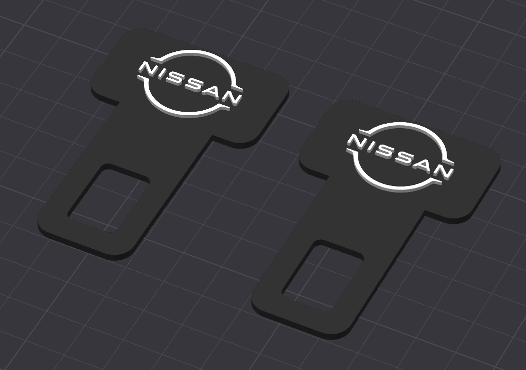 Spona bezpečnostního pásu Nissan X-Trail T30 (Seat Belt Silencer)