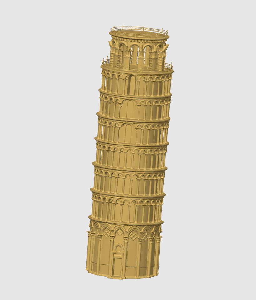 Monuments 01 – Leaning Tower of Pisa – Italy