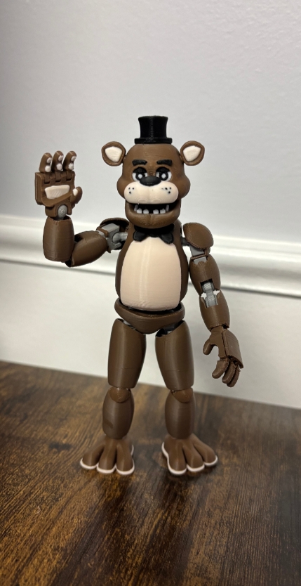 Freddy Fazbear Dummy 13 FNAF 1 Action Figure articulated