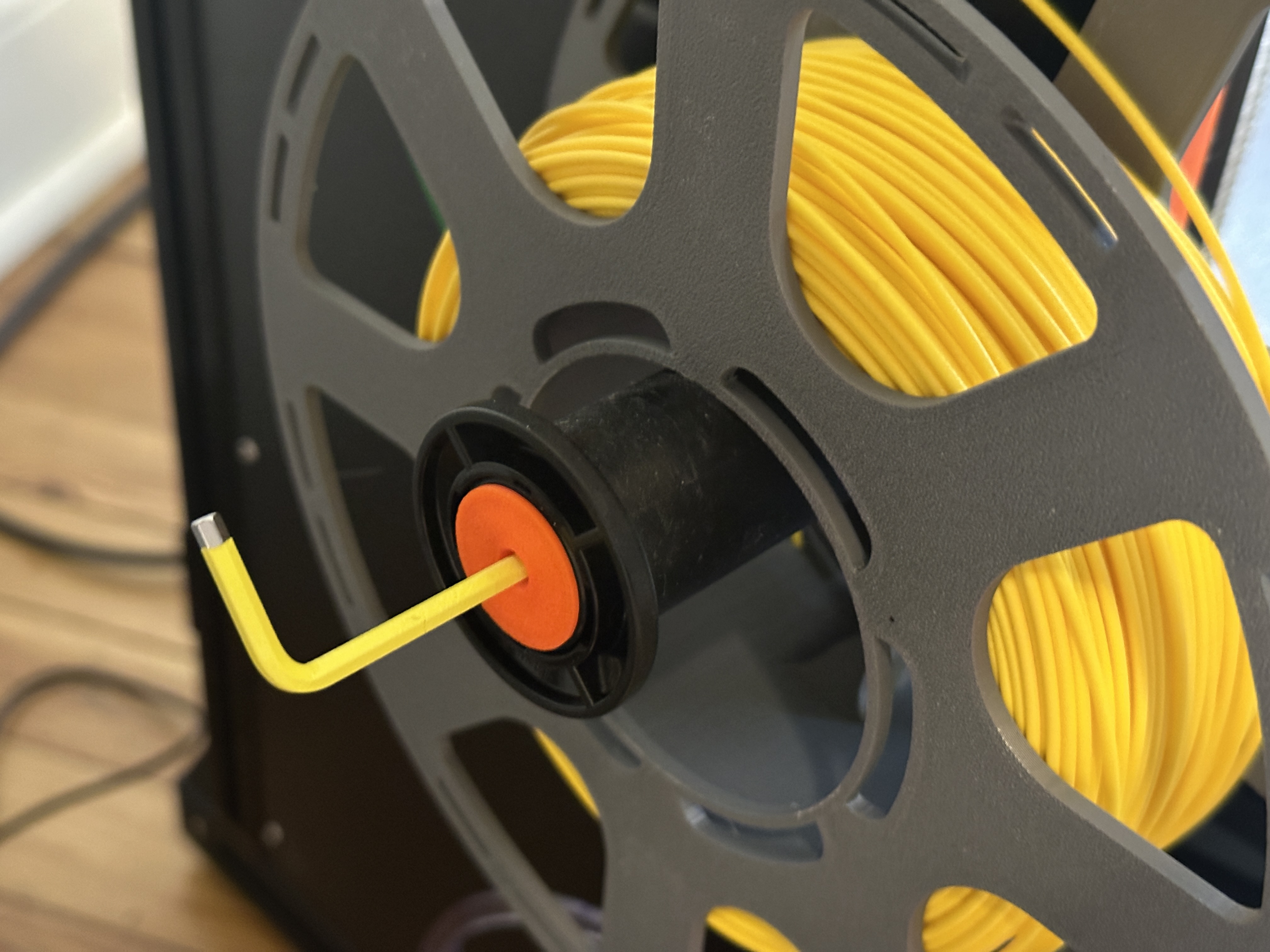 Tool guide for Prusa XL spool holder