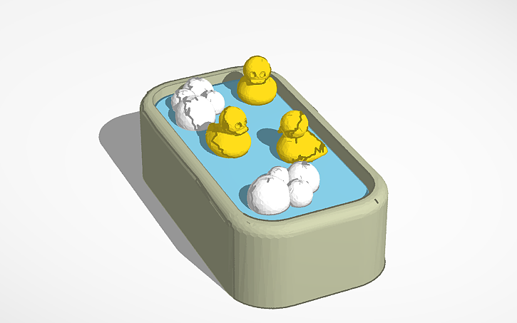 Tiny bathtub