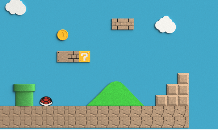 Bloc Mario (version plat) by V1nve | Download free STL model ...