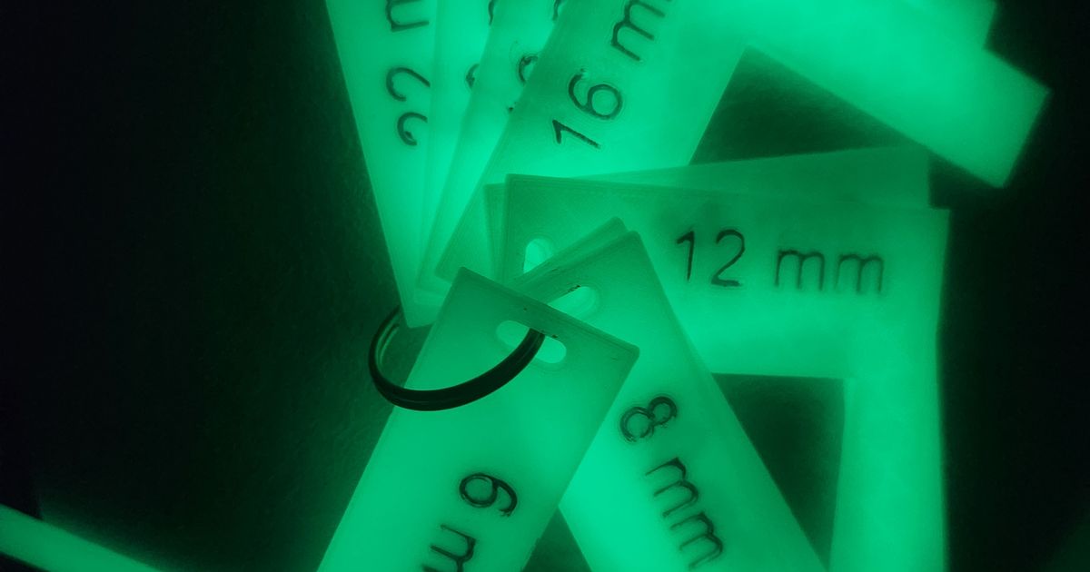 HeavyDuty Truck Brake Lining Gauge by CM416 Download free STL model