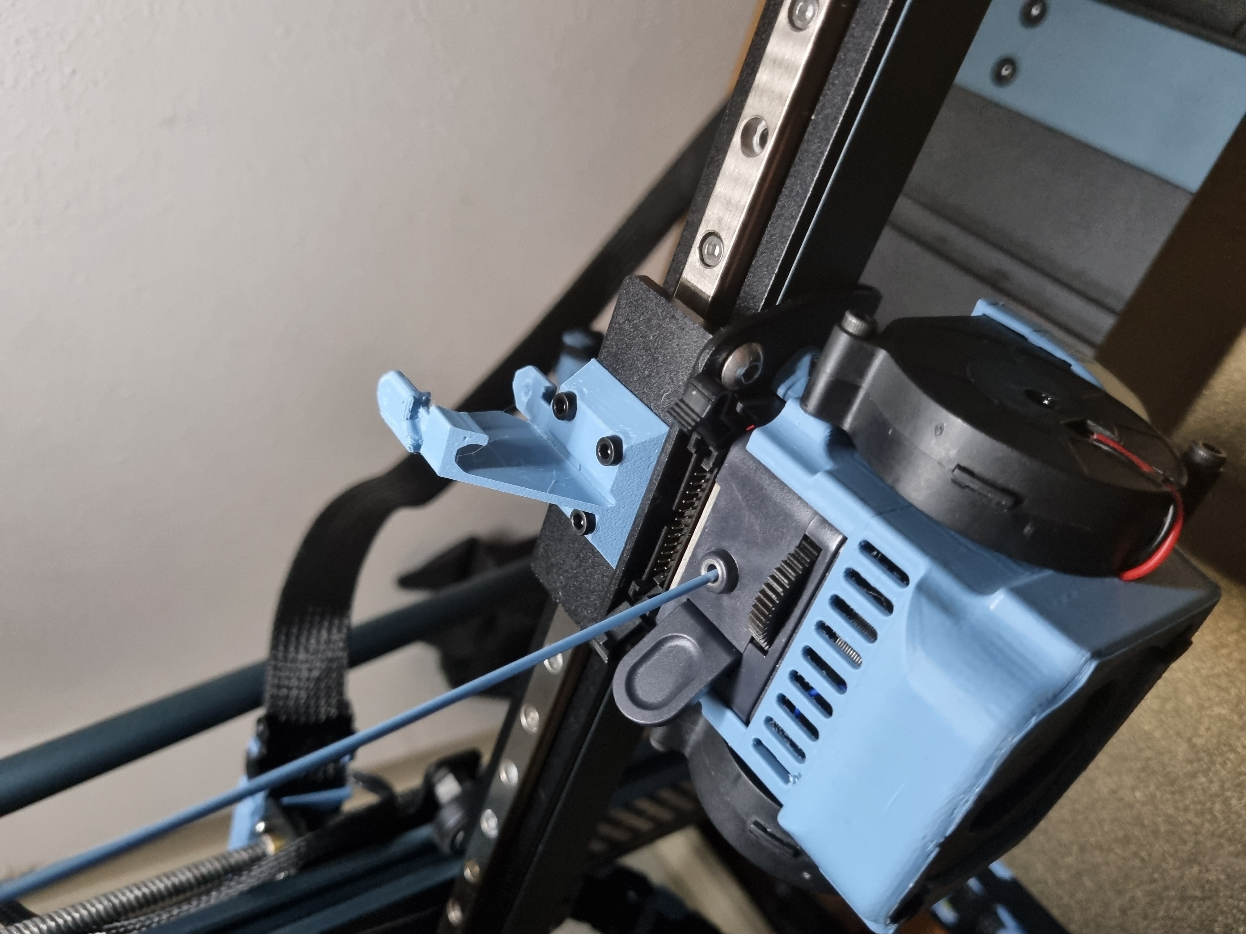 TBSTRON3D Neptune 4 / 3 series  x rail cable chain connection