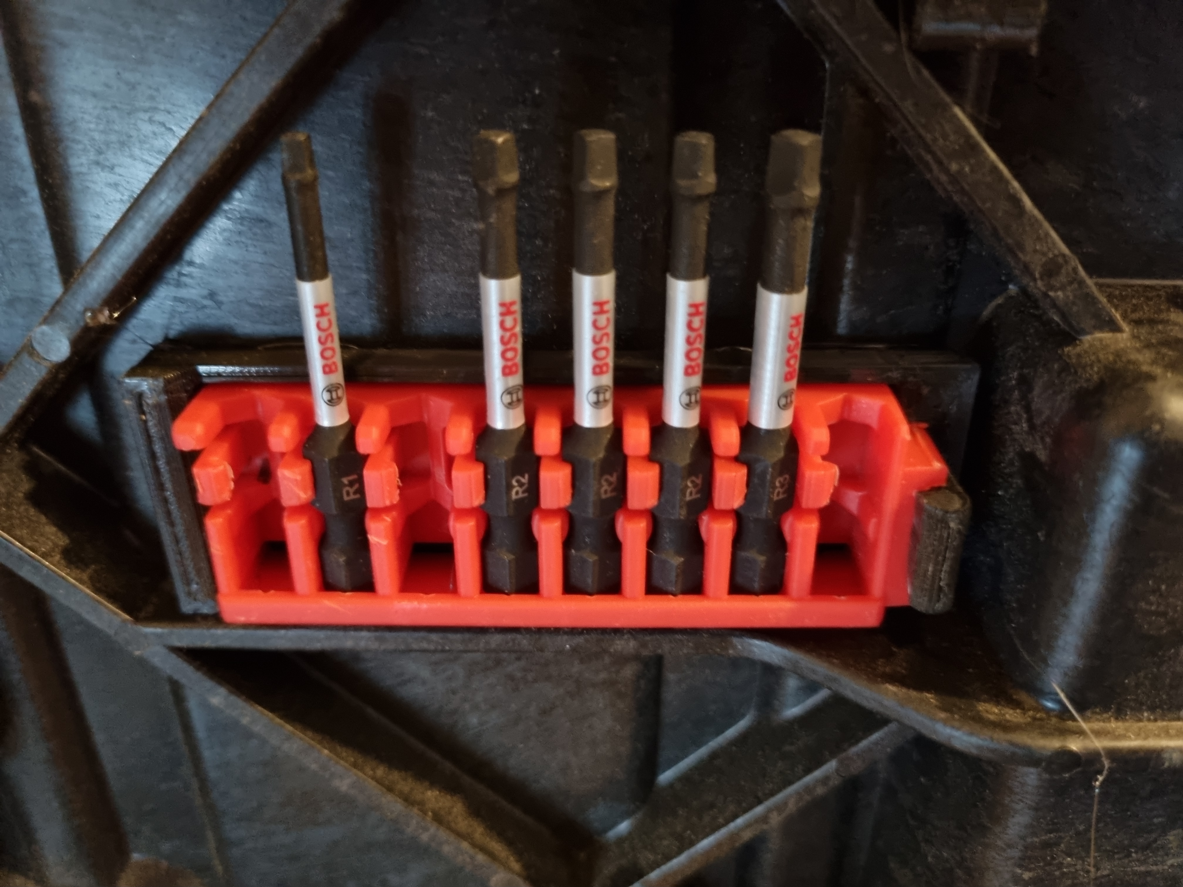 Container for Bosch Professional Click Bit holders