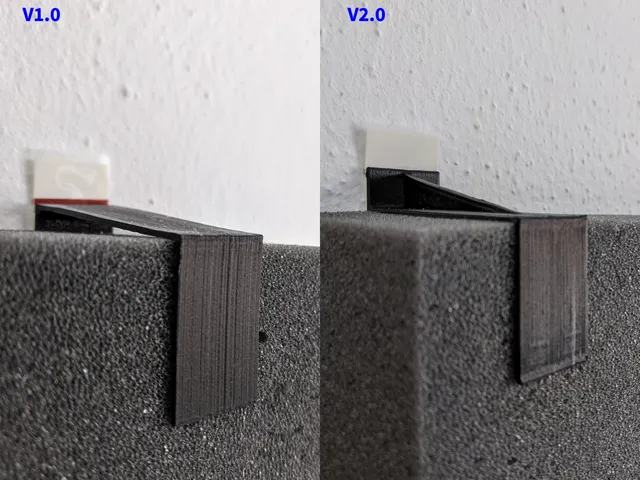 Mounting bracket for acoustic foam (25mm & 50mm) v2