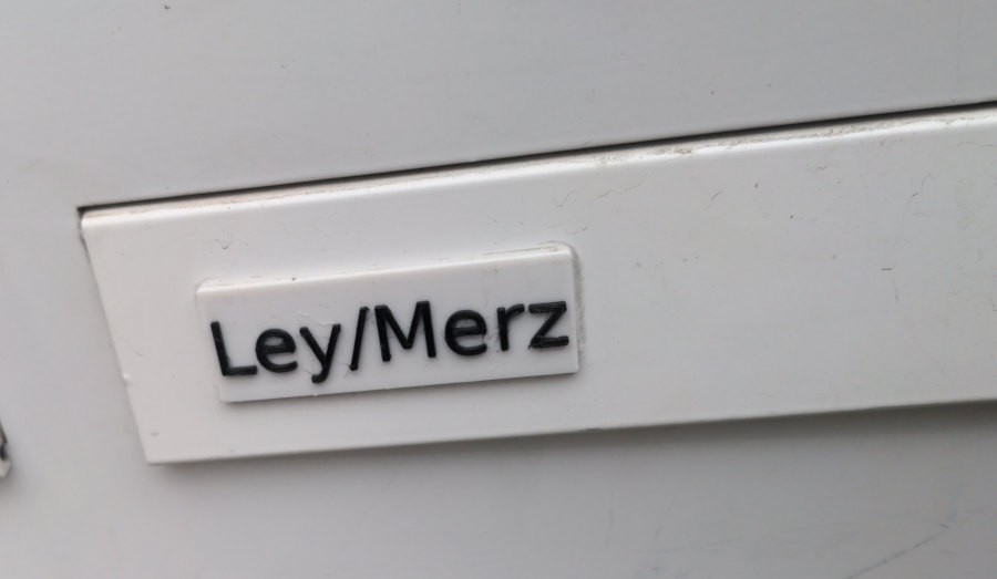 Letterbox Nameplate