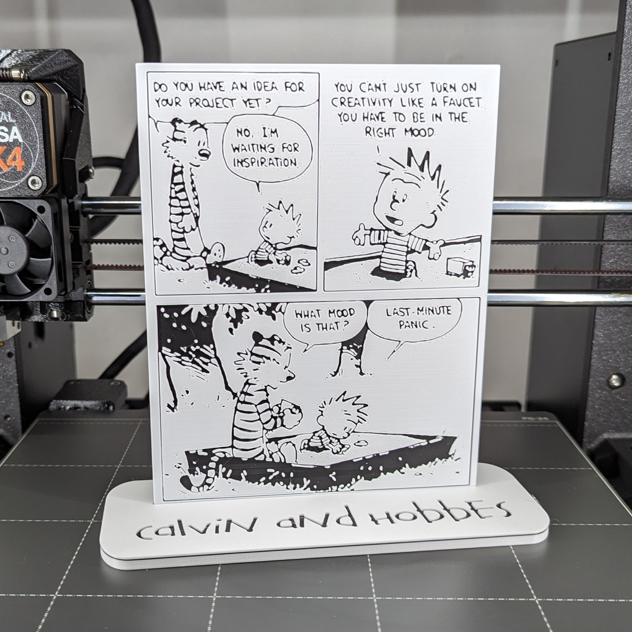 Calvin and Hobbes - Mood cartoon