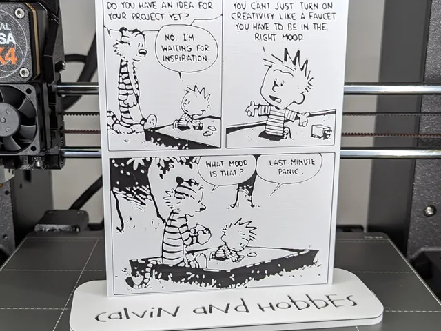 Calvin and Hobbes - Mood cartoon