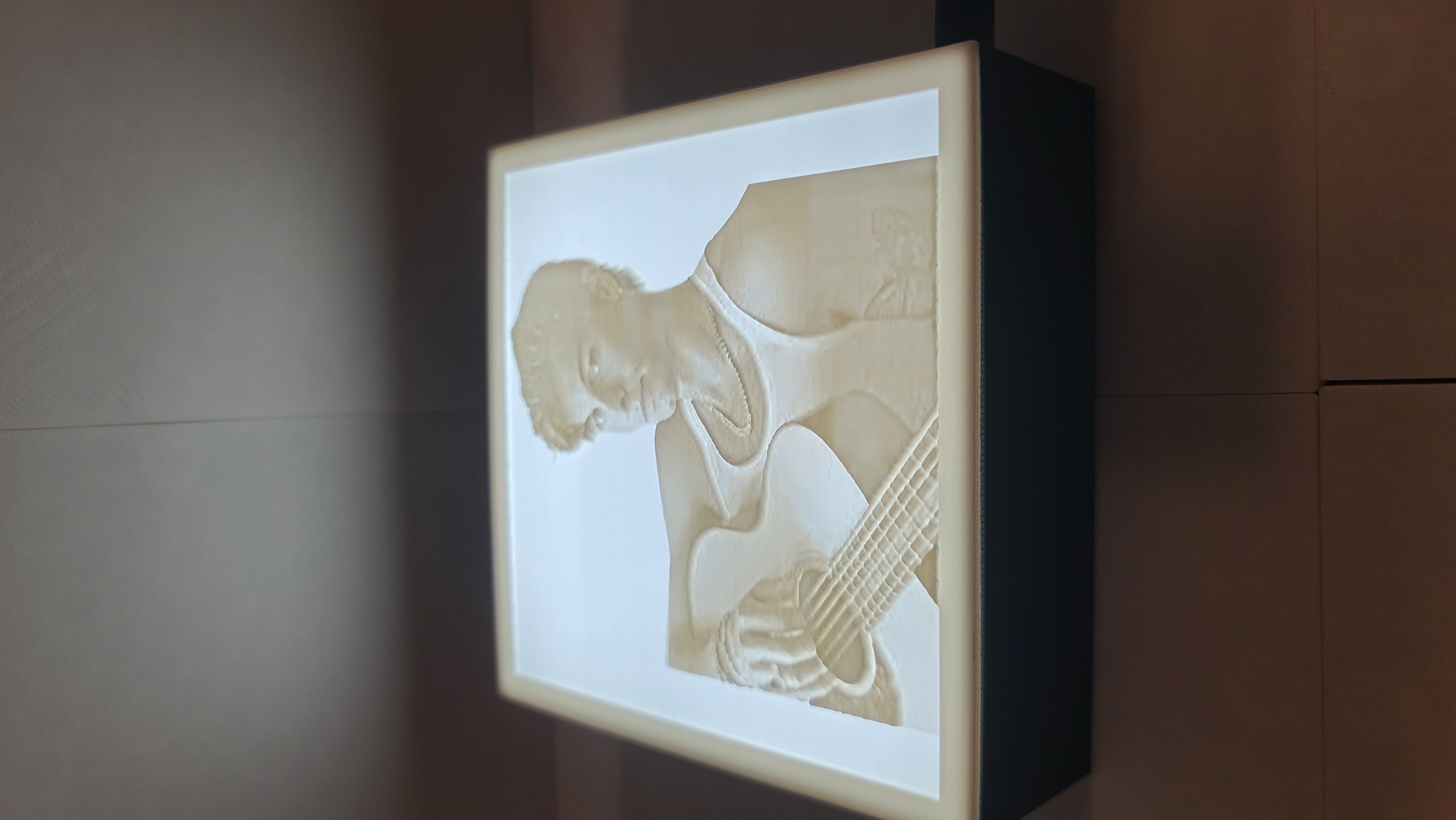 Shawn Mendes Lithophane Lightbox by Dohara | Download free STL model ...