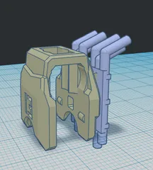 exhaust pipe chest