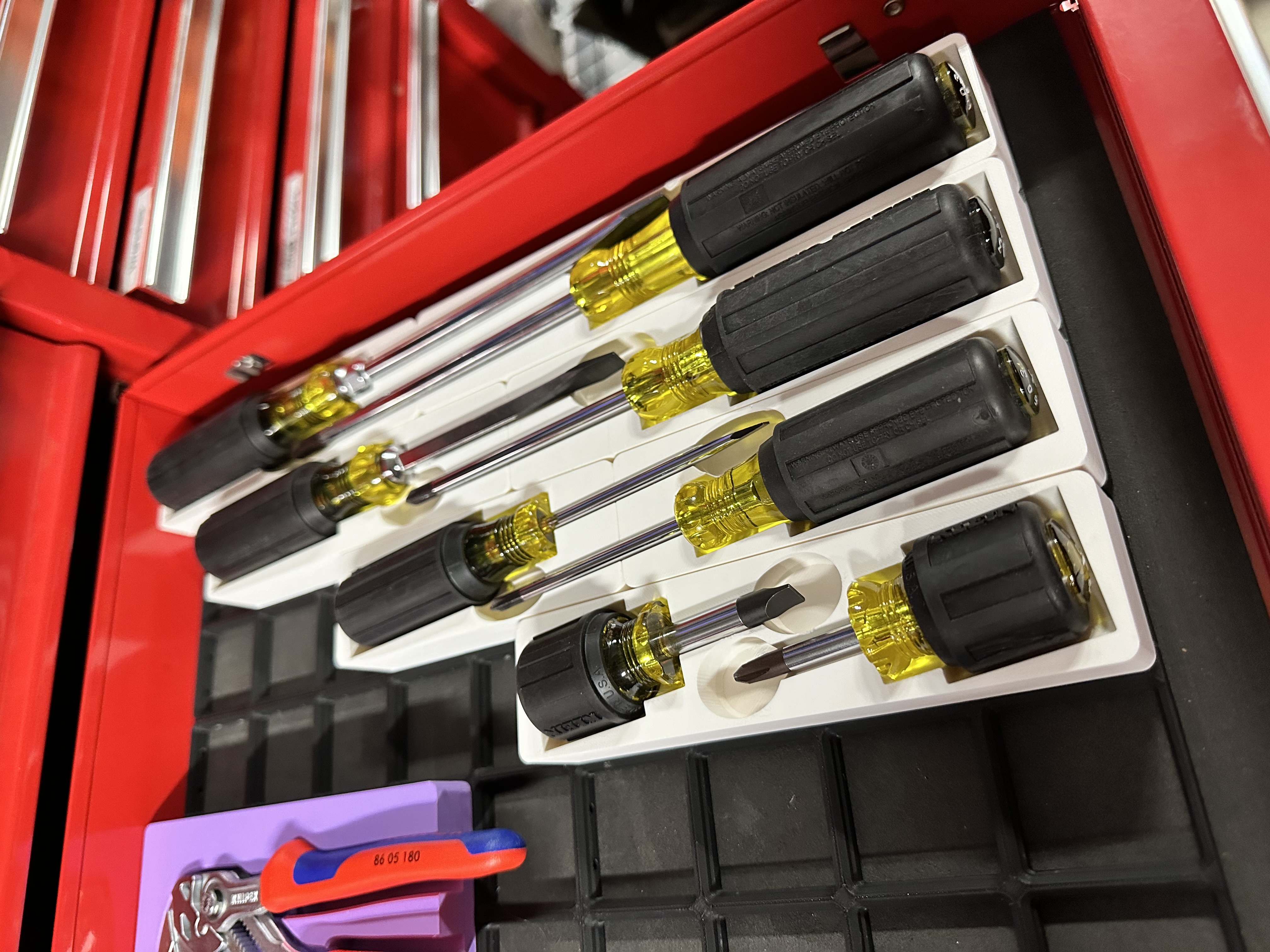 Gridfinity - Updated! Klein Tools 85148 Screwdriver Set - Compact version