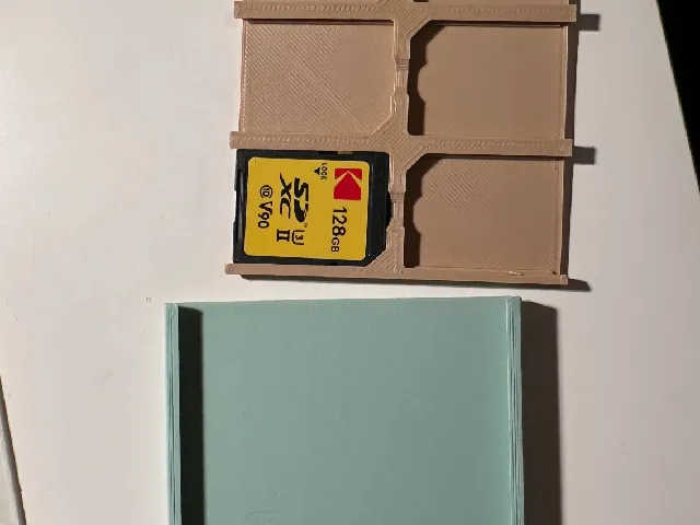 6 SD Card slimline Case Remix