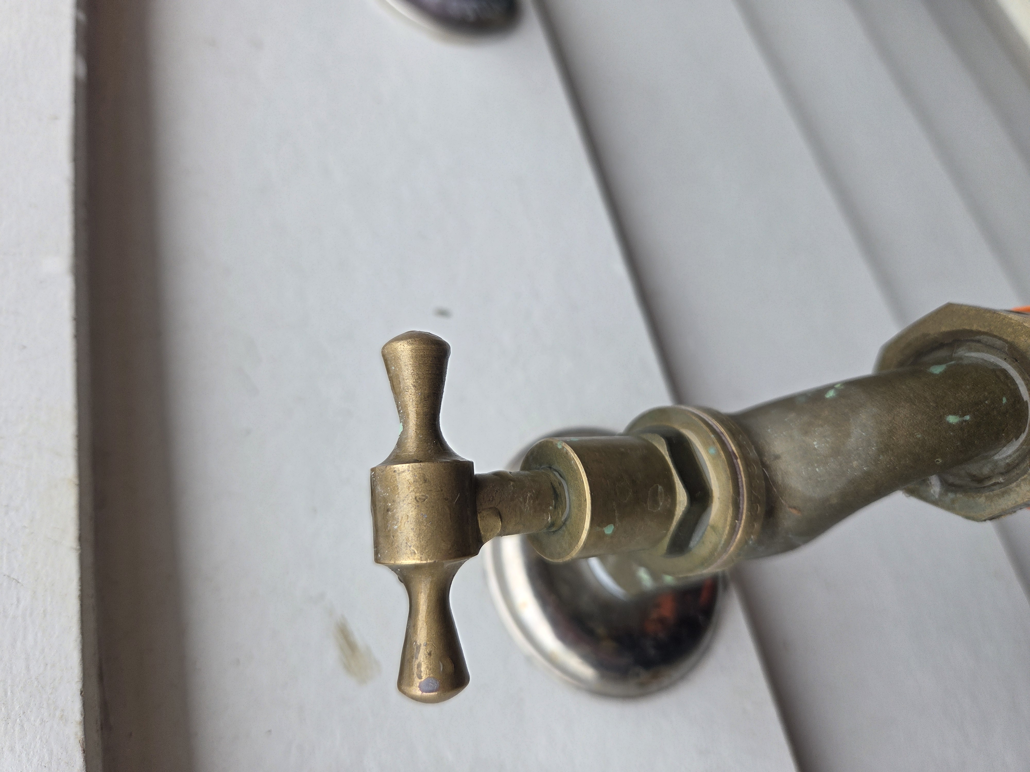 garden tap lever