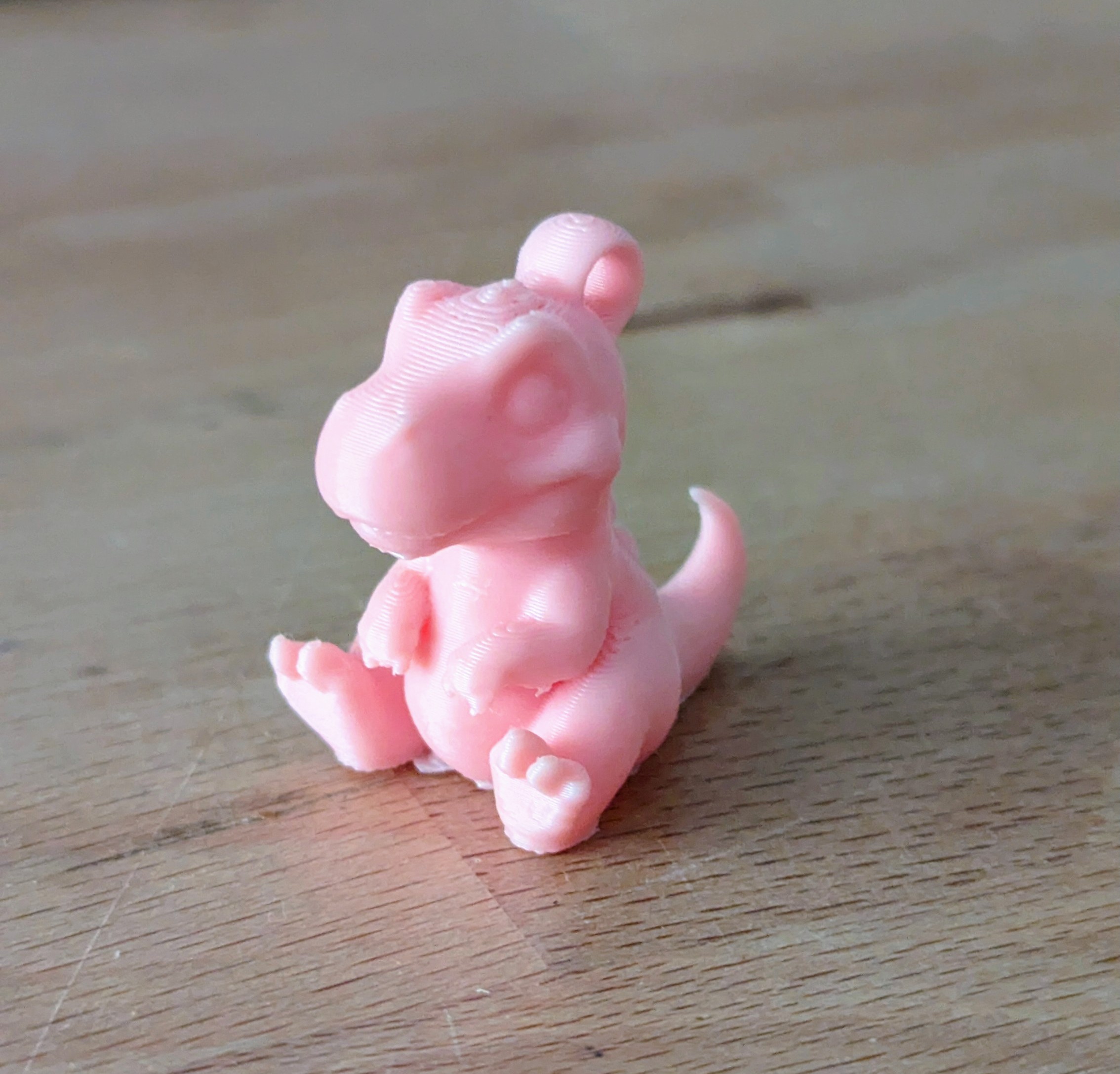 Cute t-rex keychain