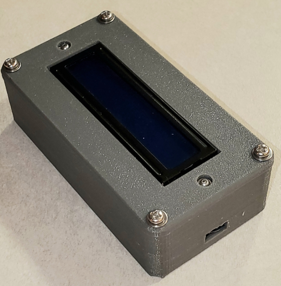 LCD 1602 Housing - Remix