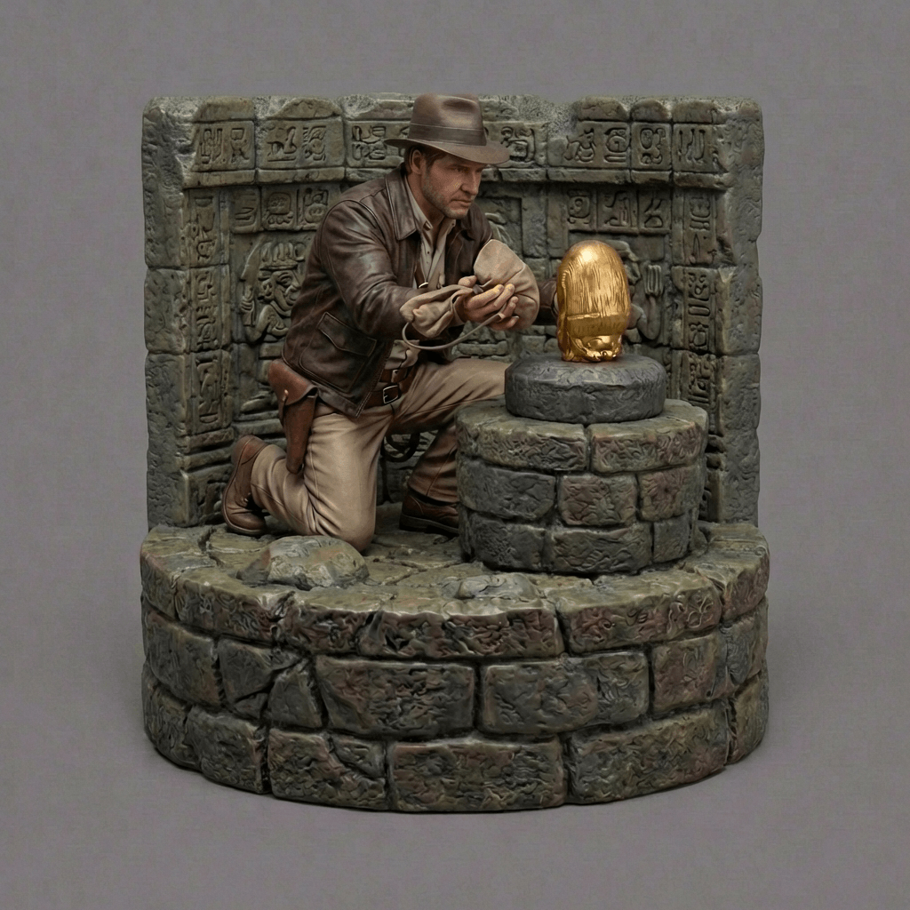 Raiders of the Lost Ark - Idol Scene - 1981 - REPAIRED
