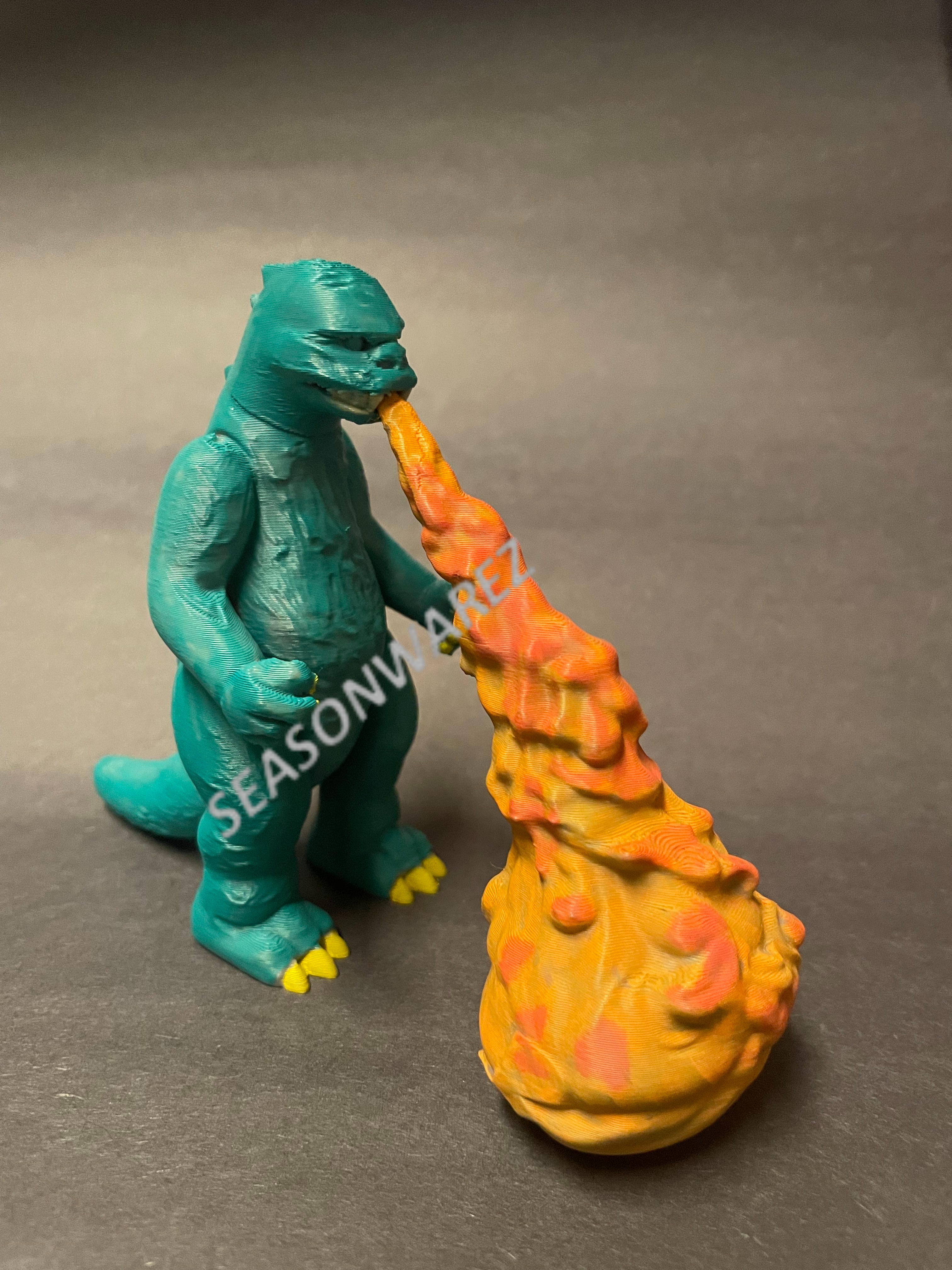 Shogun Godzilla (1977 Mattel Tribute) - Vintage Toy
