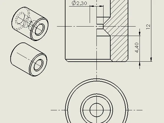 PTFE Tube Connector 4.70