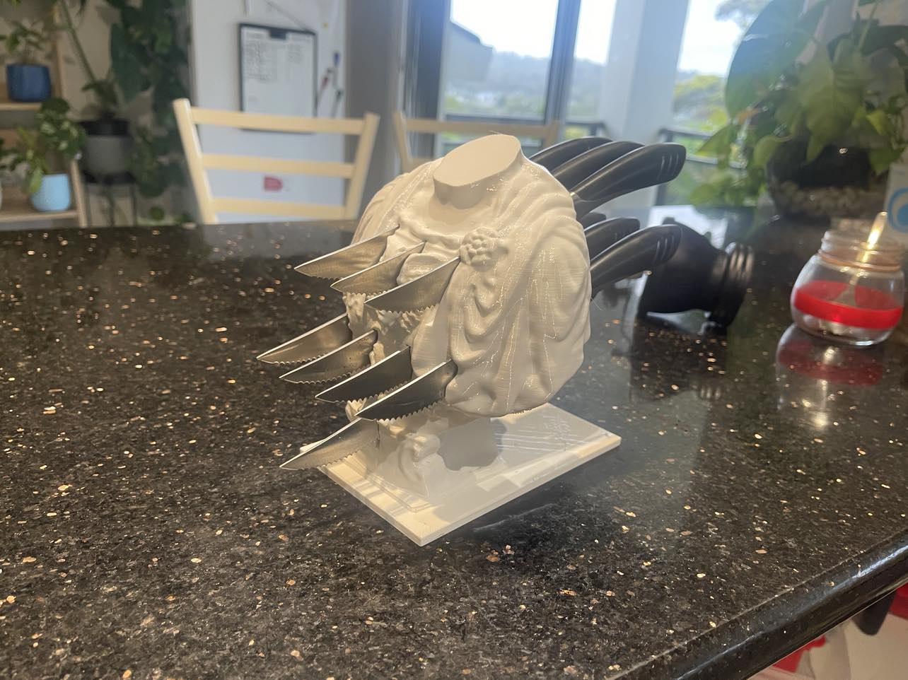 Julius Caesar Knife Block by Project Somedays Download free STL model