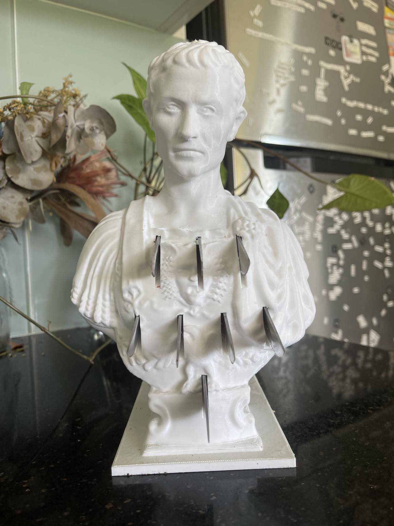 Julius Caesar Knife Block by Project Somedays Download free STL model