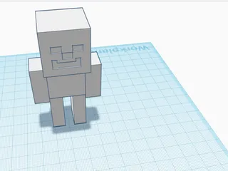 Minecraft Figure-Steve by brightideas99 | Download free STL model ...