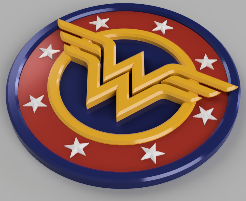 Wonder Woman Logo/Shield