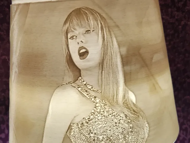 Tay Tay Swift Lithophane lampshade