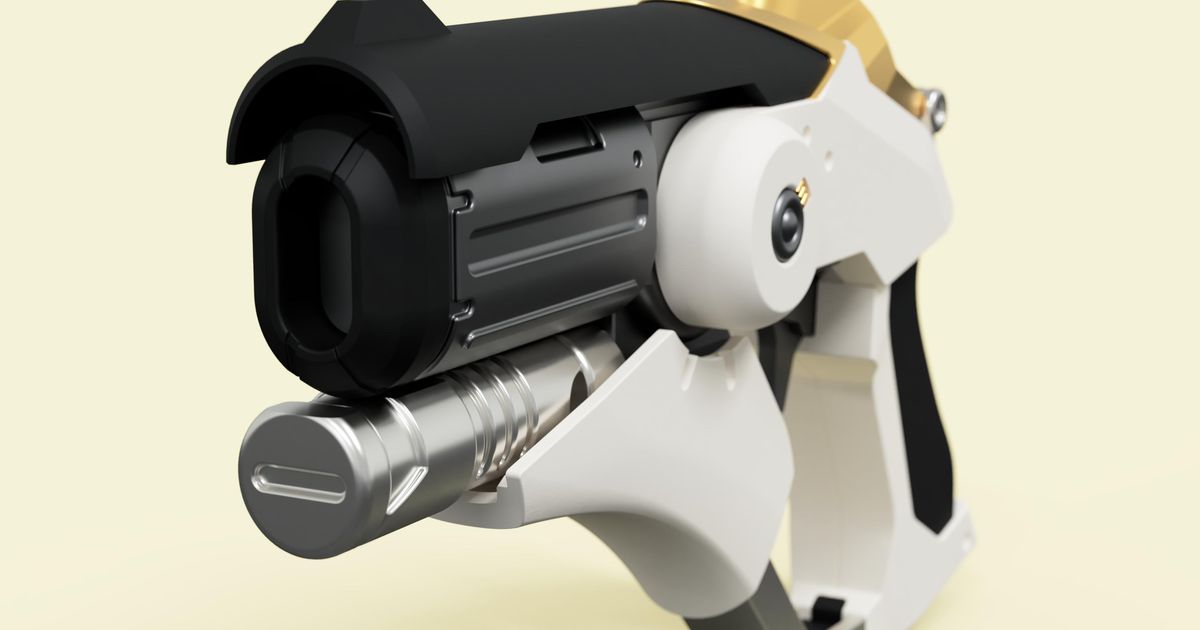 Mercy Caduceus Blaster by Node Creative Studio | Printables Store