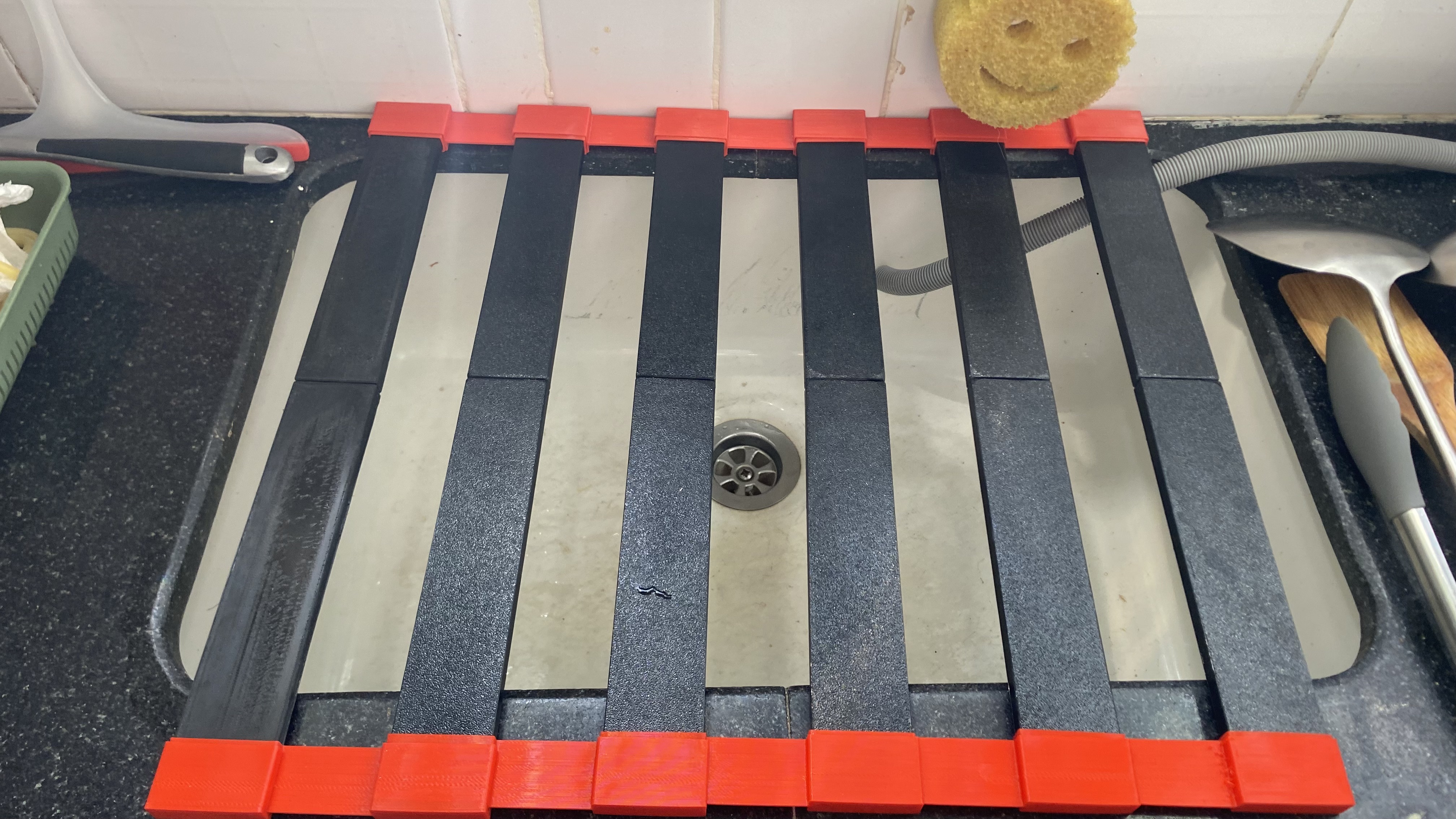 Foldable Over-Sink Dish Drying Rack — miniatura 2