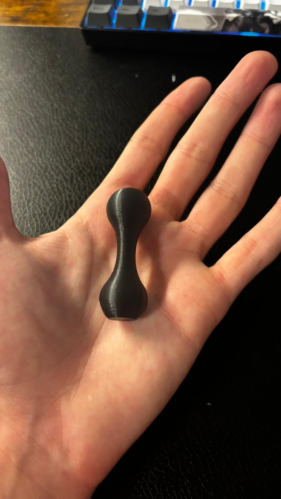 Knucklebone-style Knuckle Roller (no supports)