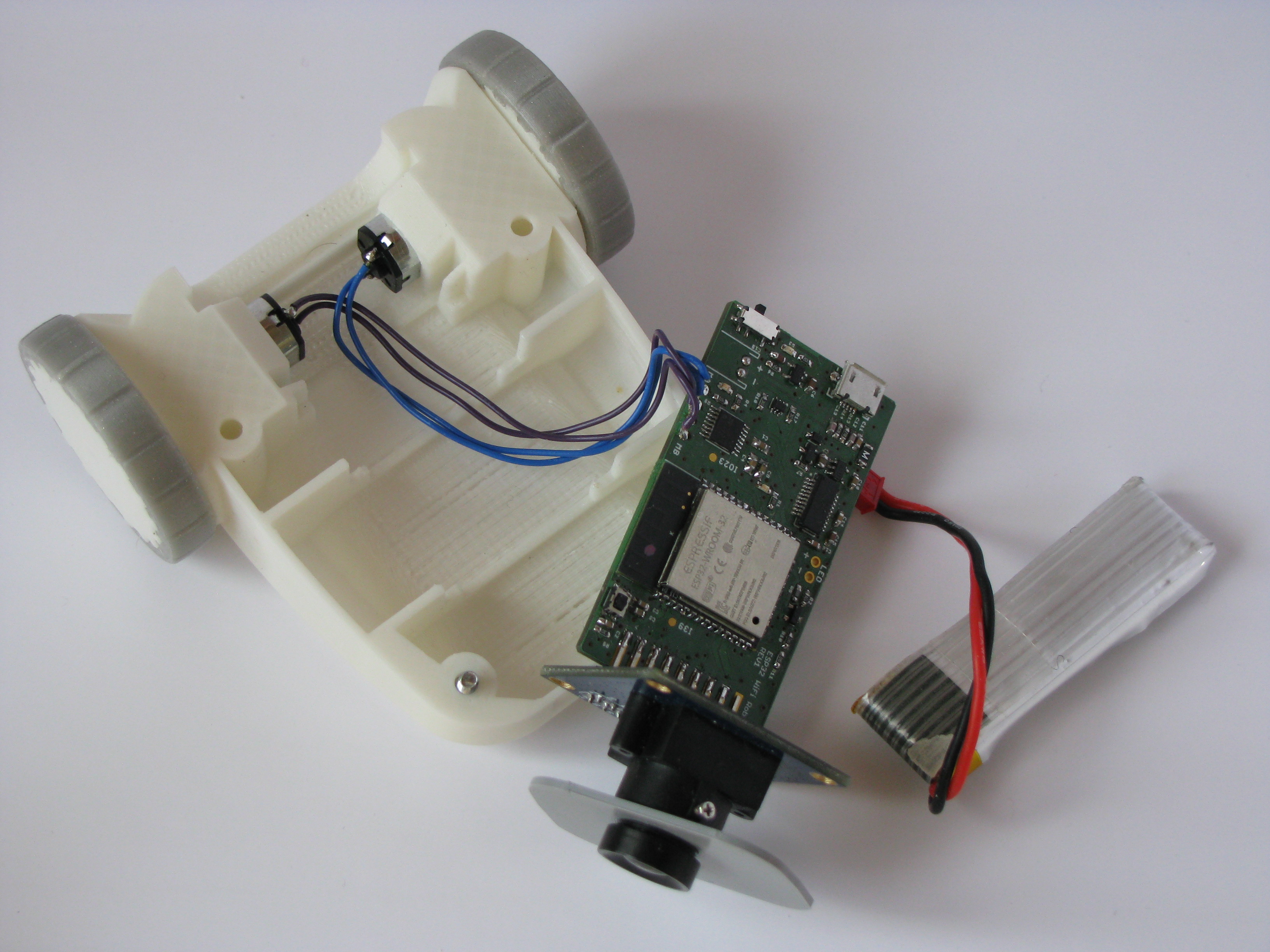 Esp32 wifi robot by maxk download free stl model printables