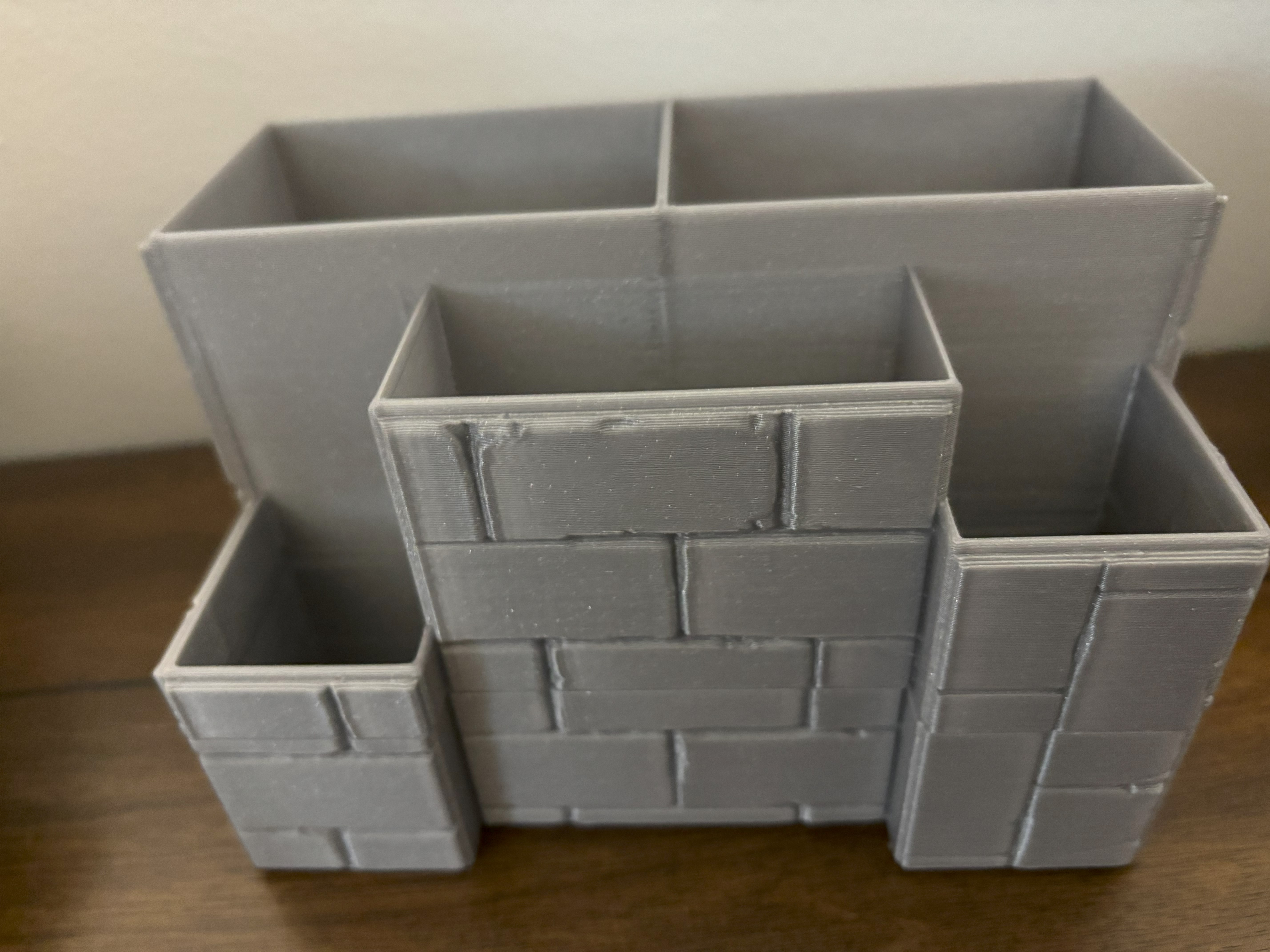 Miniatura 2 do modelo 3D Tool Organizer Brick/Stone Texture