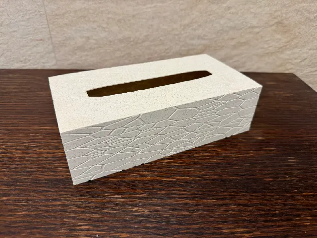 Tissue box cover Voronoi style - Rossmann Alouette size