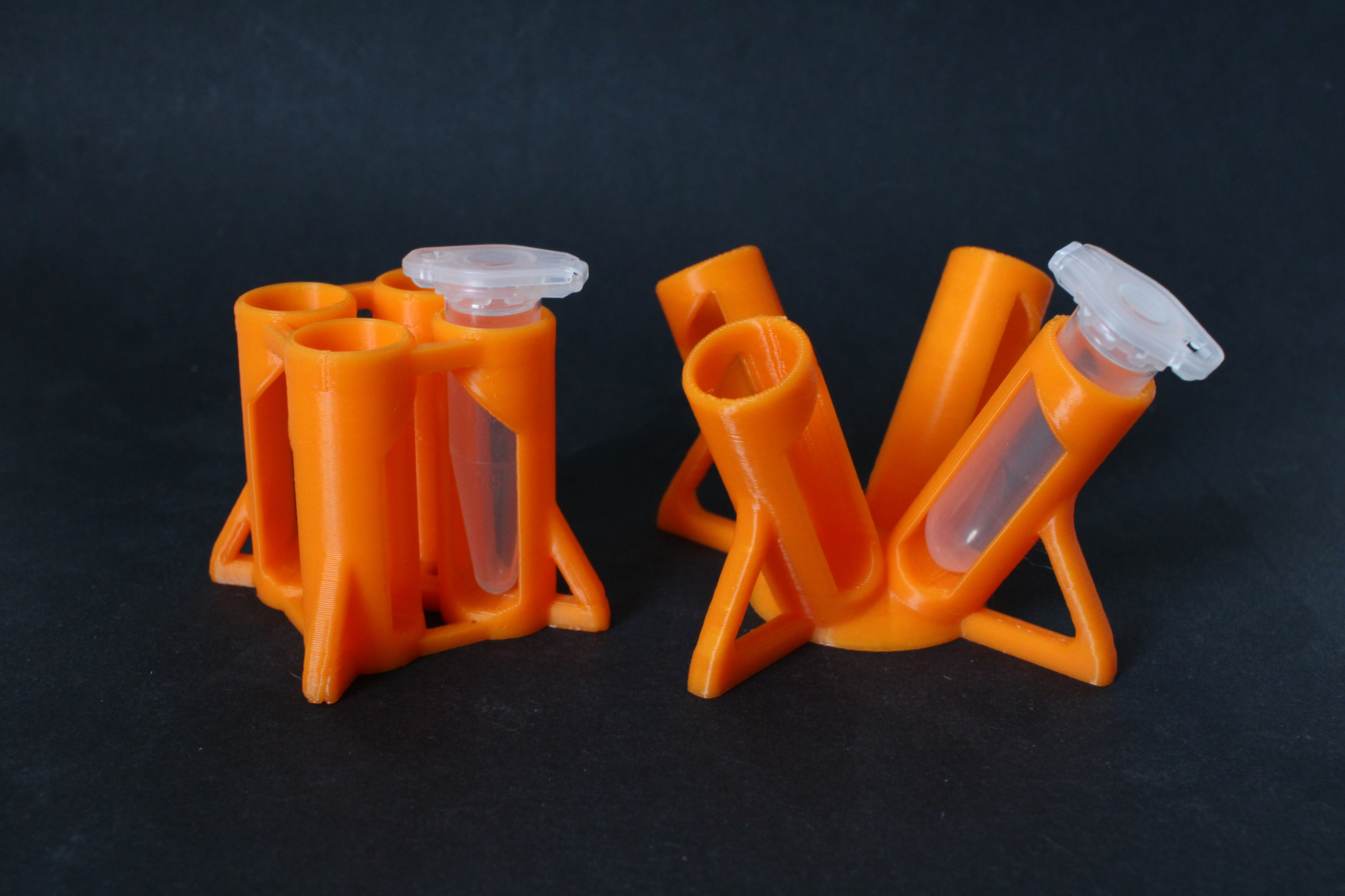Microcentrifuge Tubes Rack 4x - straight or tilted