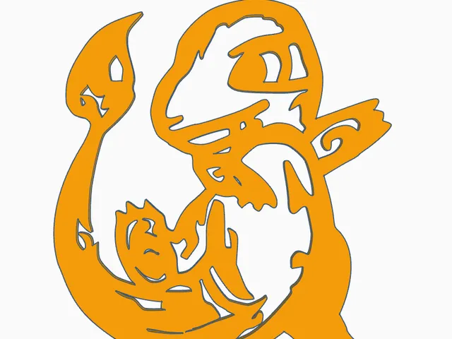 Charmander model for home decoration