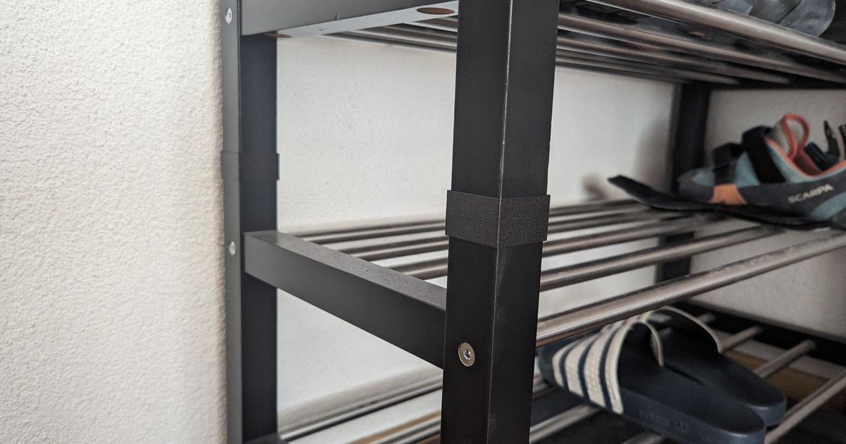 IKEA TJUSIG shoe rack stacker by Manuel Beeler | Download free 