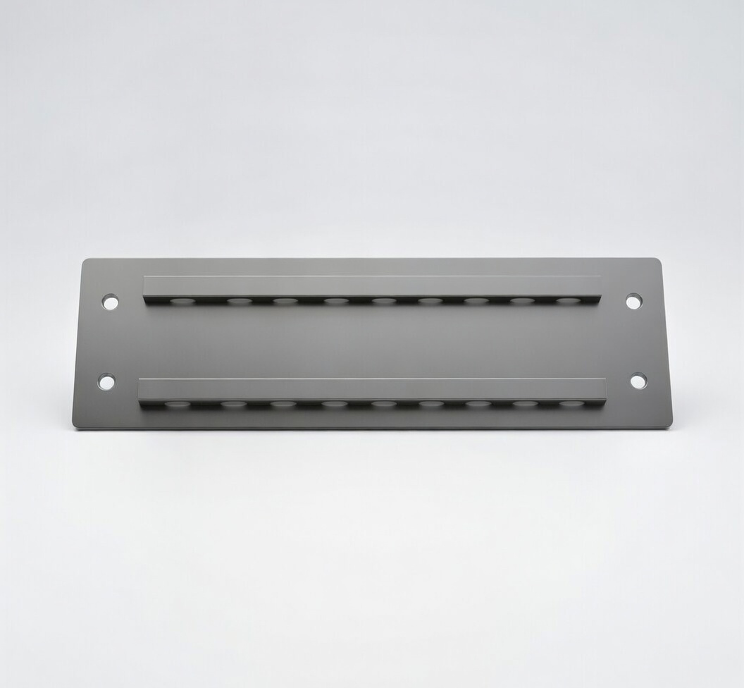 10" rack side panel with velcro cable management