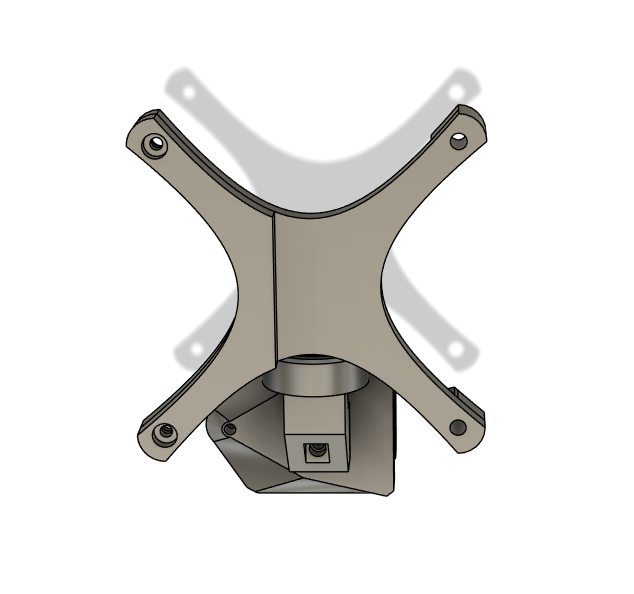 15.6 inch portable monitor back mount