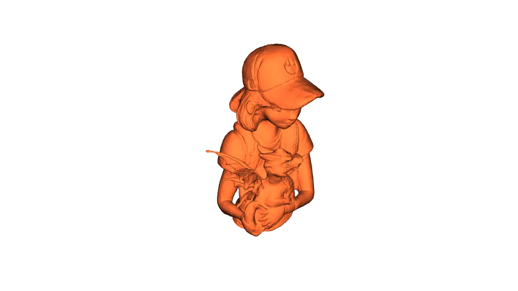 Pokémon Trainer with Charizard by Peter Farell | Download free STL ...
