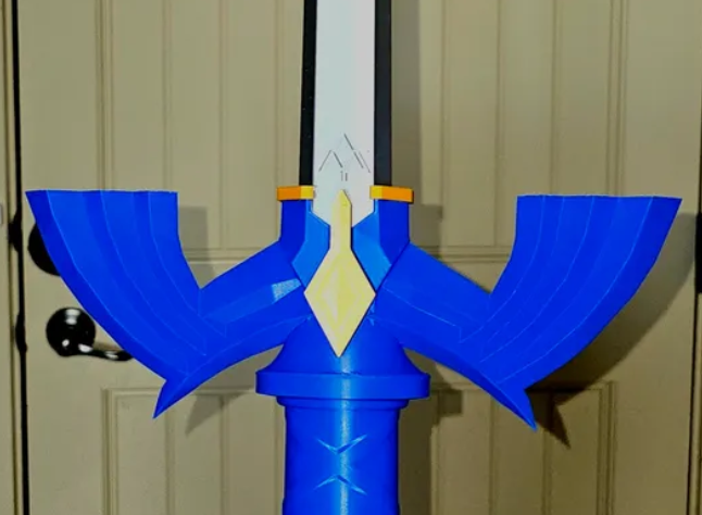 Master Sword Blade with Triforce Engraved