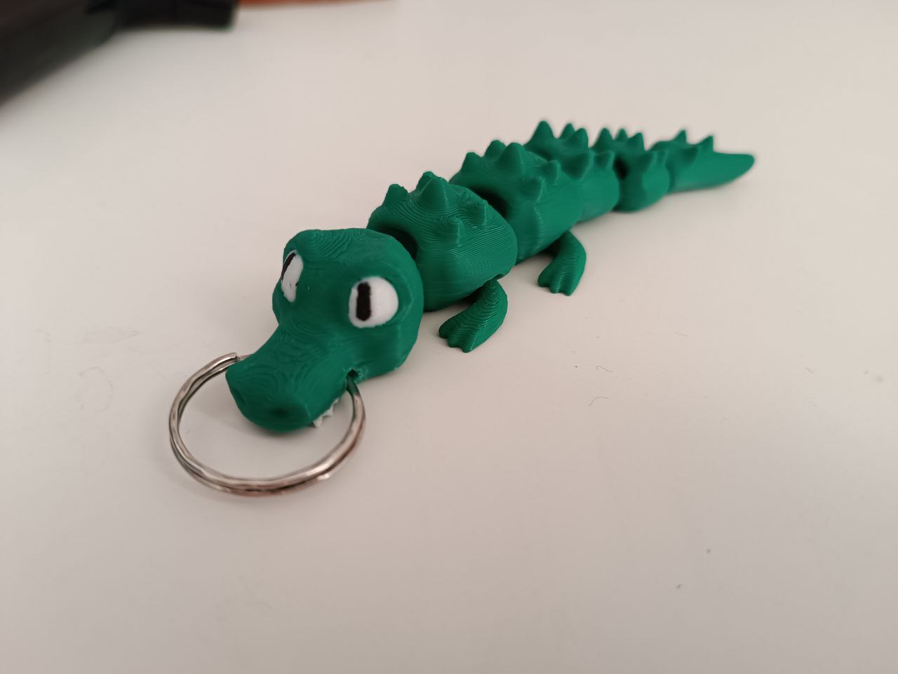 Crocodile Flexy Keychain by Valeria Momo & Mattia | Download free STL ...
