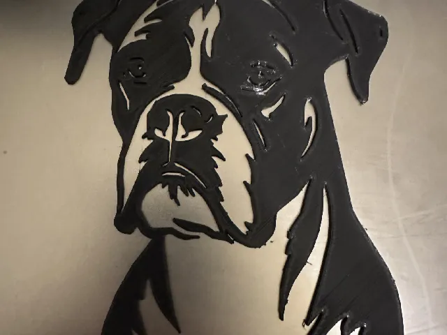 Boxer Dog Wall Art
