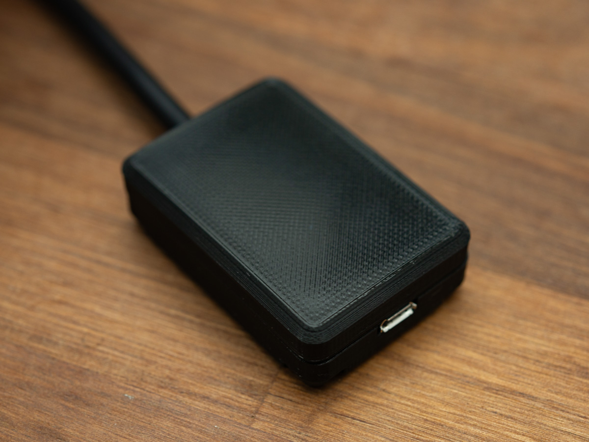 Small Raspberry Pi Pico case with built in cable retainer by flummer ...