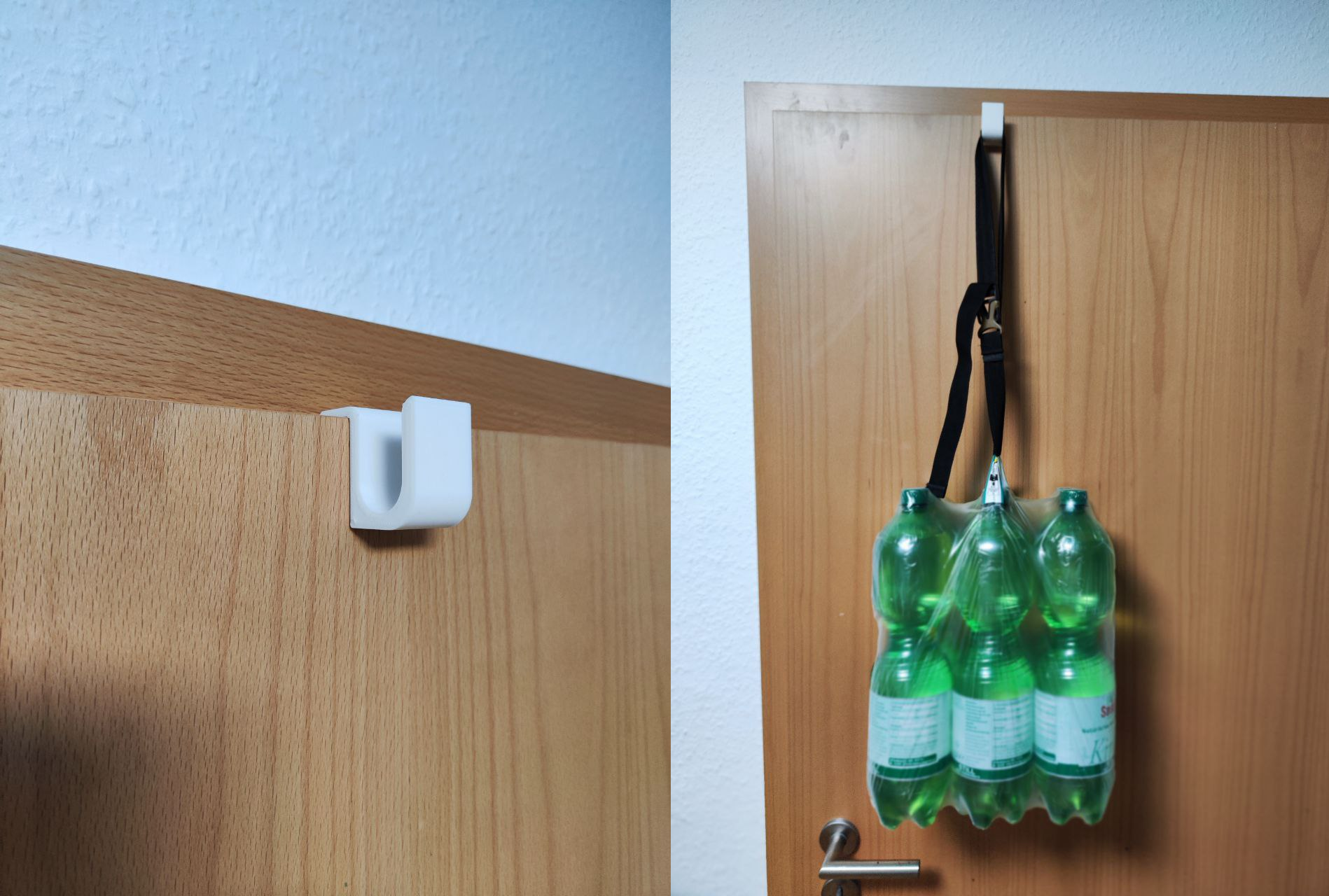 Very durable clothing hook for your door